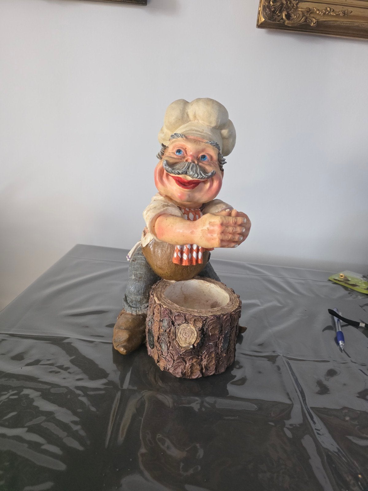 Vintage Chef Beeldje met Potje - The Sweet Collection, Ophalen, Vintage, Gebruikt, Meerkleurig