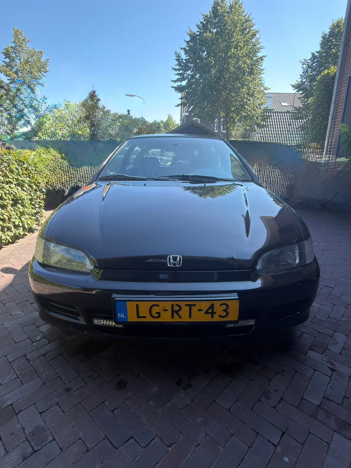 Honda Civic 1.5 DXI AUT 1995 Zwart, Auto's, Honda, Particulier, Civic, Airbags, Android Auto, Apple Carplay, Bluetooth, Lichtmetalen velgen