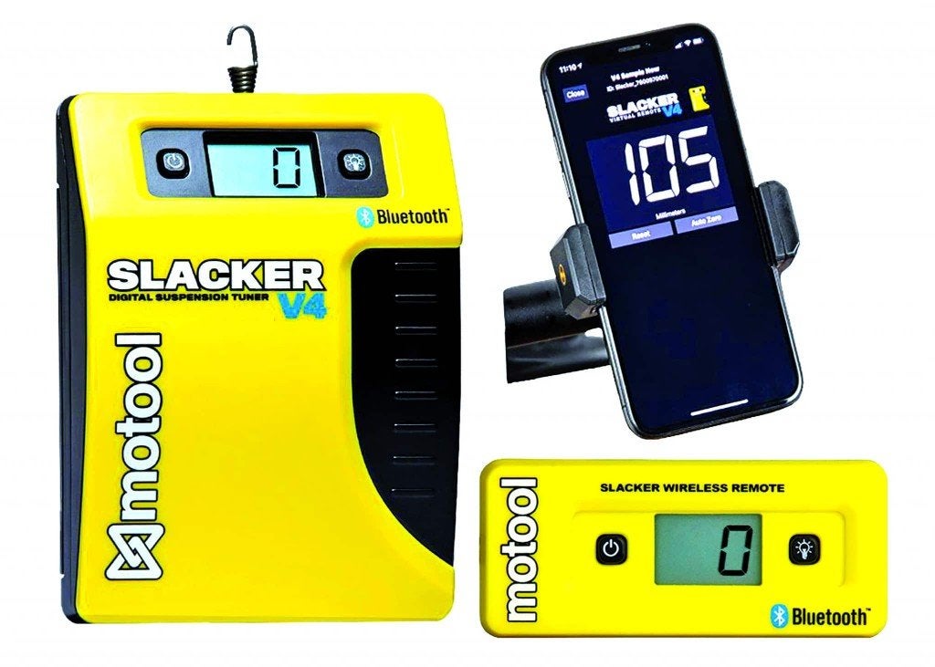 Motool Slacker Digital Suspension Tuner V4 (met Bluetooth), Ophalen, Zo goed als nieuw, Motor en Techniek