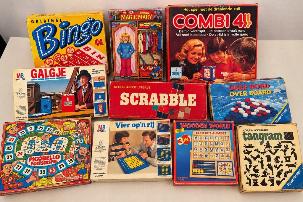 Grote collectie vintage spellen – MB, Jumbo, Ravensburger, Ophalen of Verzenden