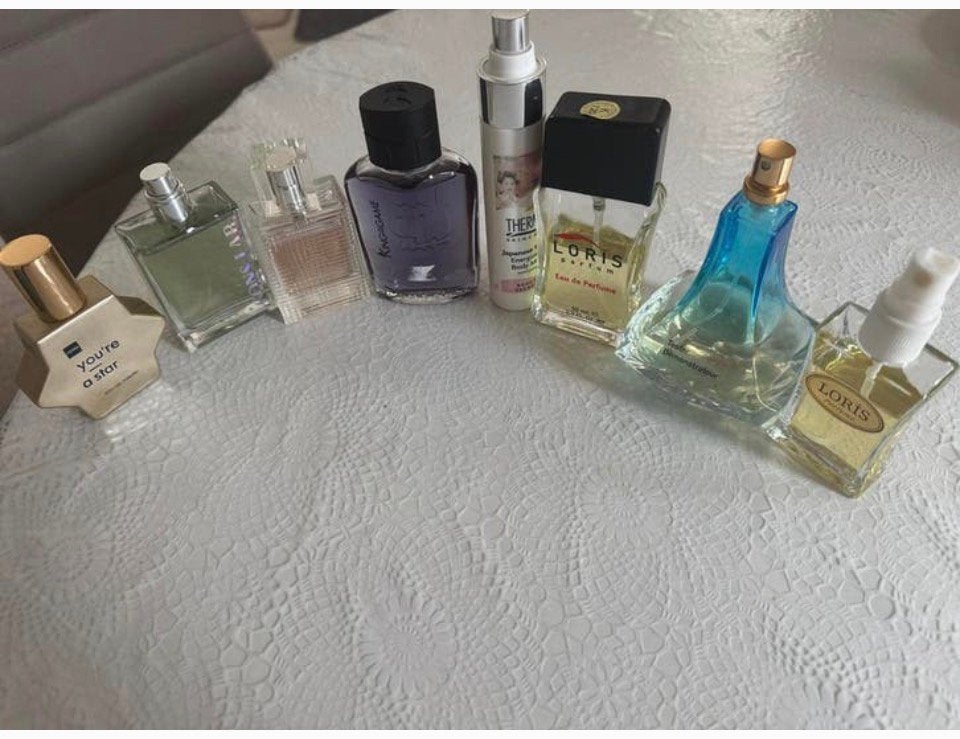 Parfums 8 stuks, Ophalen of Verzenden, Zo goed als nieuw, Miniatuur