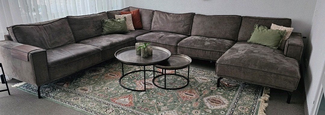 Hoekbank U-vorm Profijt Meubel Alburg Serie, Ophalen, Modern, Comfortabel, Hoekbank, 300 cm of meer