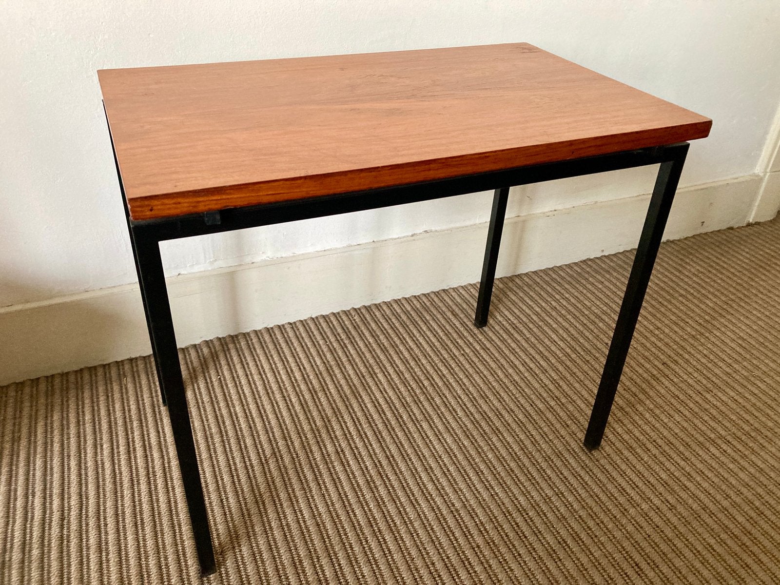 Pastoe, Cees Braakman Mid Century Bijzettafel 50x30x43, Ophalen, Gebruikt, Minder dan 50 cm, 25 tot 50 cm