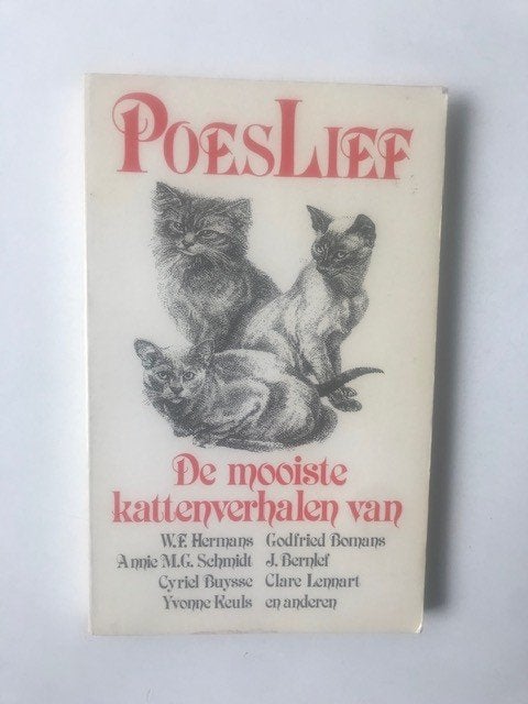 Poeslief. De mooiste kattenverhalen van....., Ophalen of Verzenden, Zo goed als nieuw, Katten