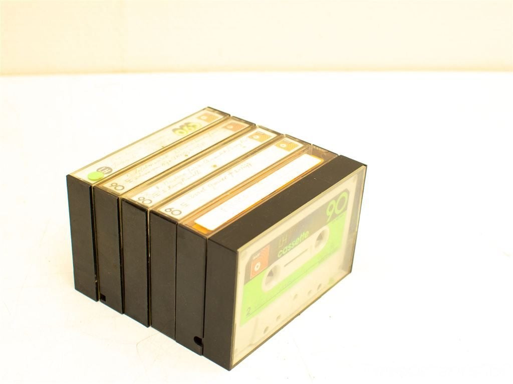 6 Basf cassettebandjes 31727, Ophalen of Verzenden, Gebruikt, Overige genres, 1 bandje