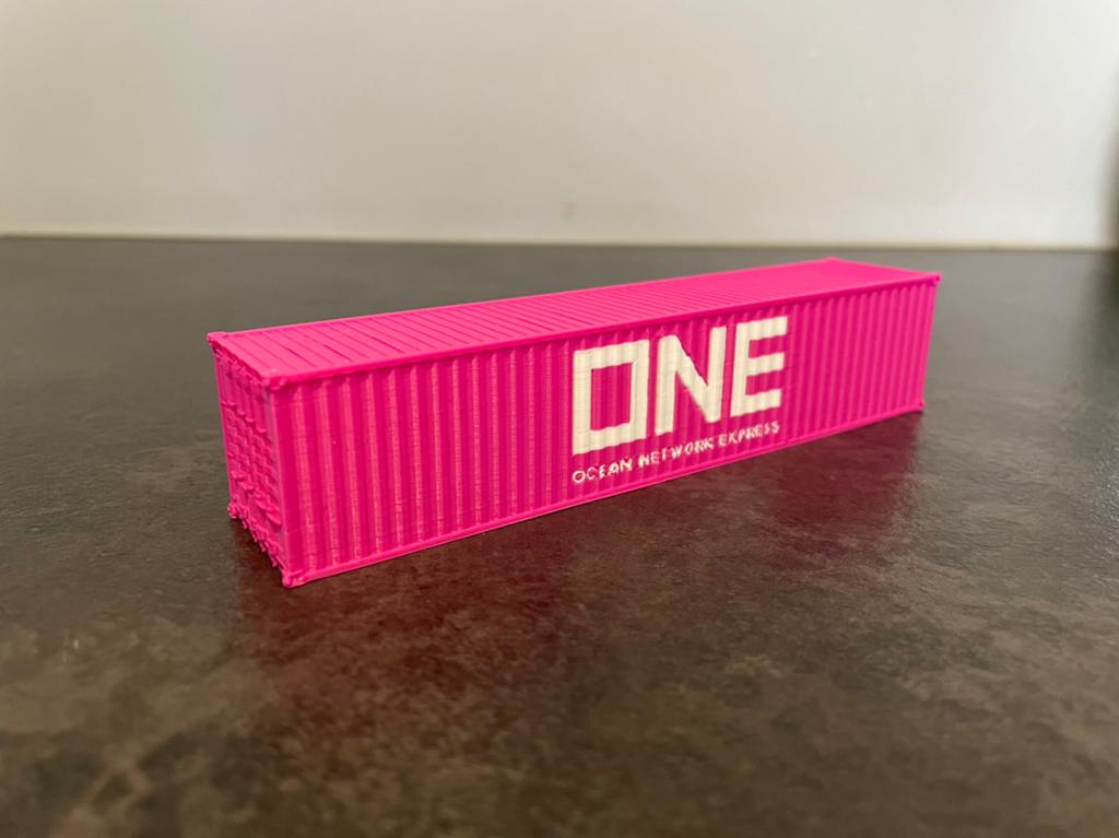 ONE container HO 1:87, Overige merken, Gelijkstroom of Wisselstroom, Brug, Tunnel of Gebouw, Nieuw