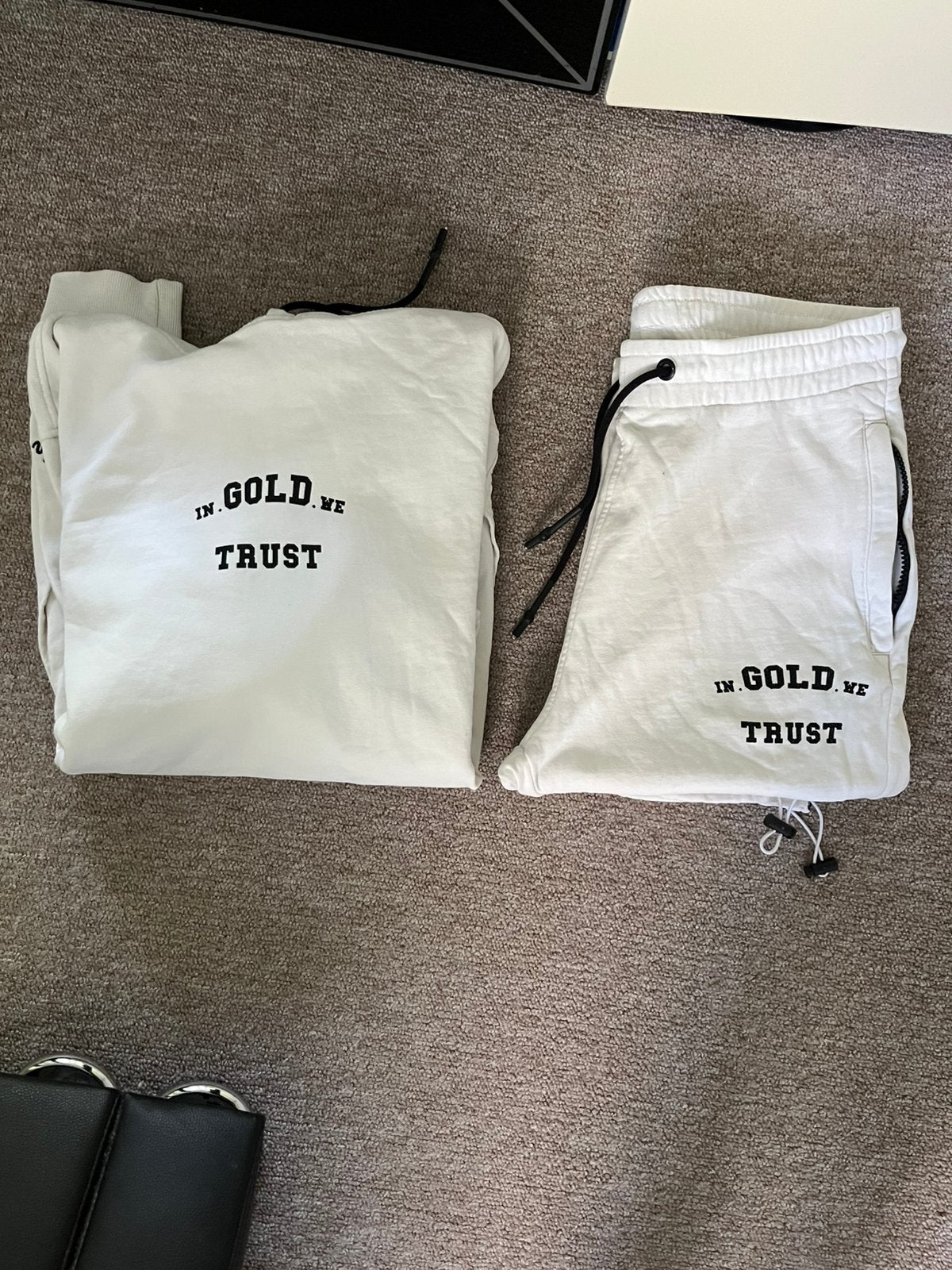 In Gold We Trust Trainingspak Tracksuit Joggingpak M, Ophalen of Verzenden, Zo goed als nieuw, Overige