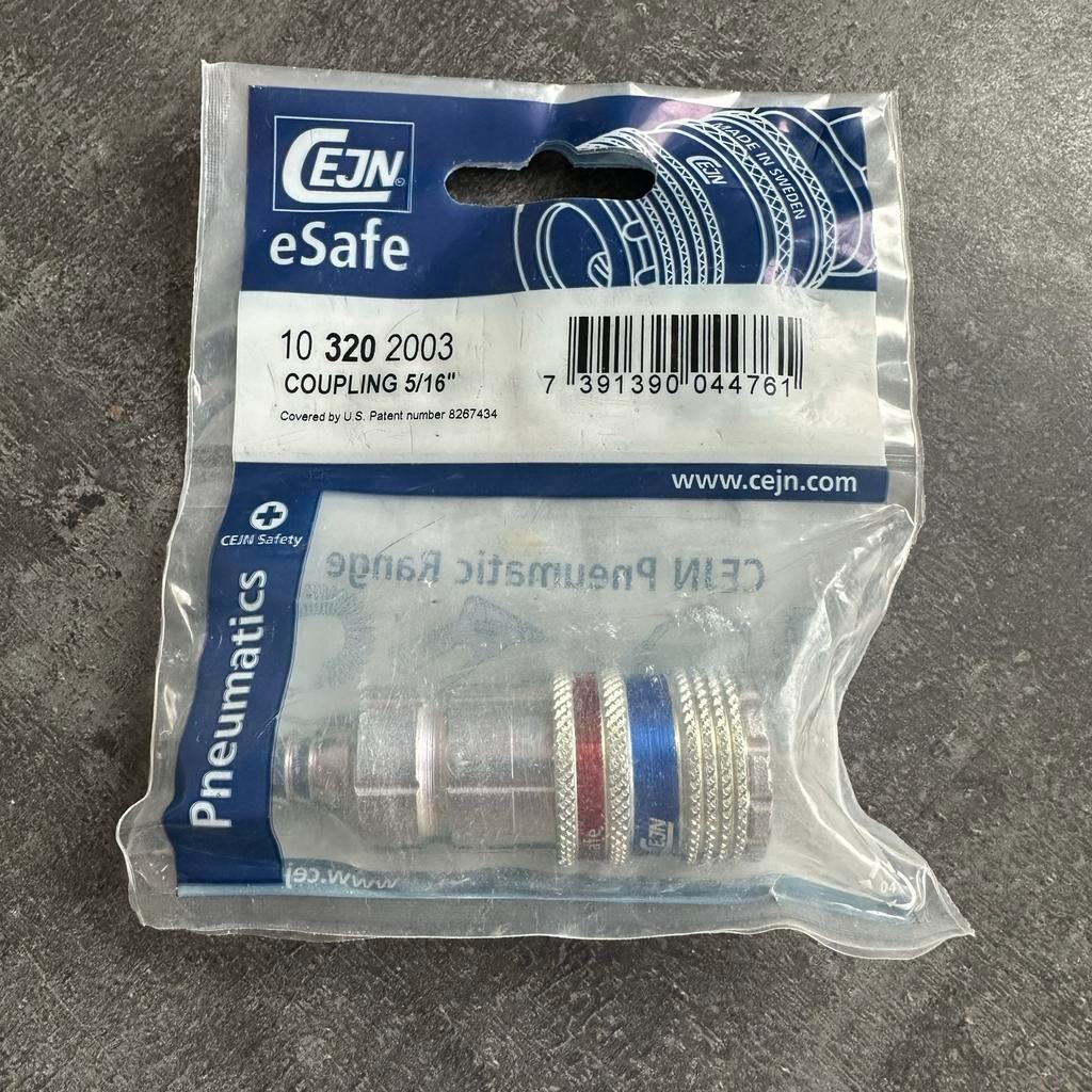 CEJN eSafe Veiligheidskoppeling 10 320 2003 5/16", Ophalen of Verzenden, Nieuw