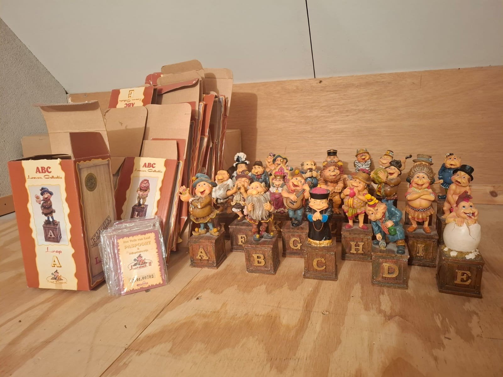 laafjes alfabet, Verzamelen, Ophalen of Verzenden, Nieuw, Beeldje of Poppetje