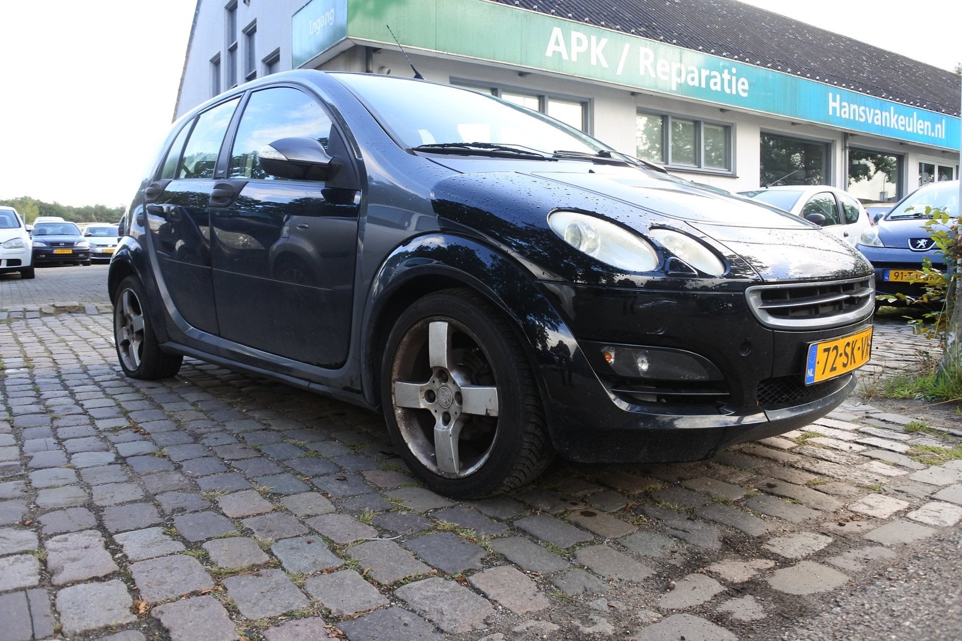 Smart Forfour 1.5 passion 5 drs nw apk 8-9-2027 airco, stoel, Auto's, Voorwielaandrijving, 4 cilinders, Leder en Stof, Origineel Nederlands