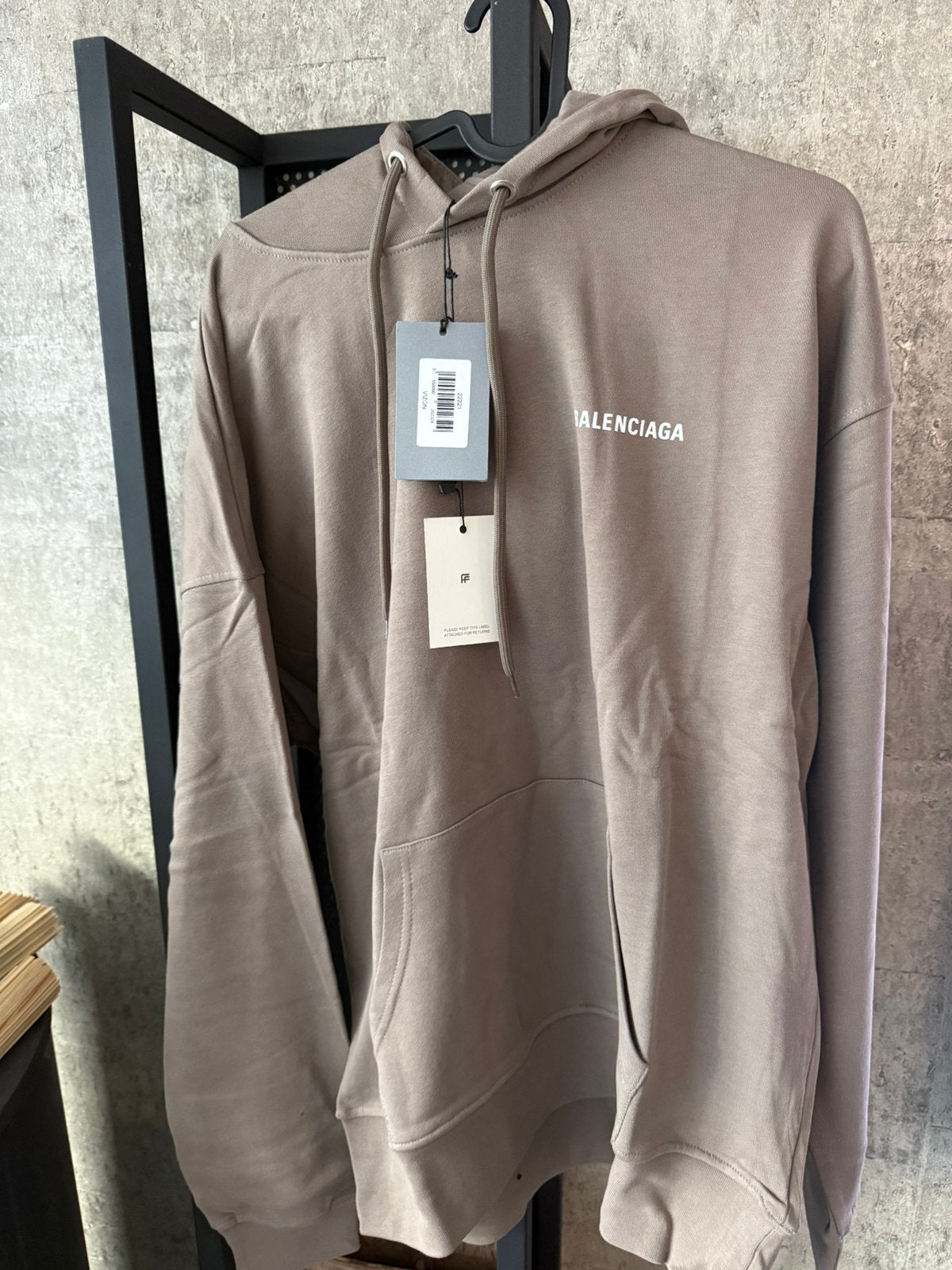 Balenciaga hoodie, Kleding | Heren, Ophalen of Verzenden, Zo goed als nieuw, Overige maten, Zwart
