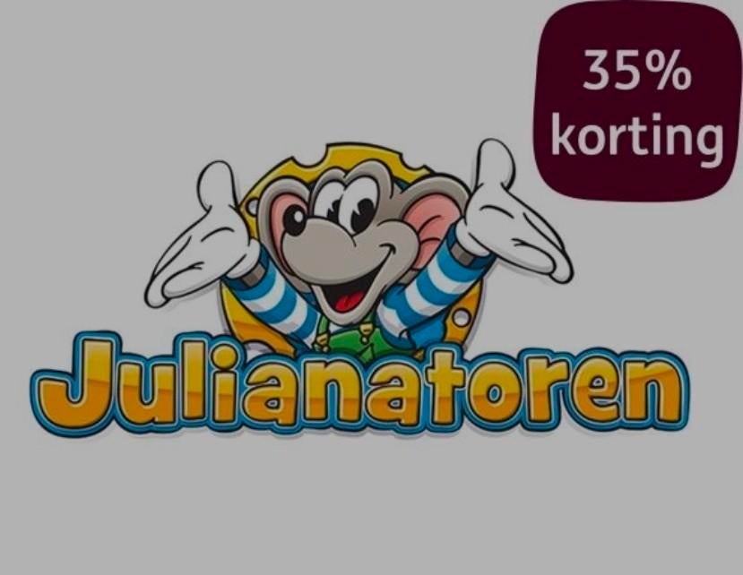 Julianatoren van € 31 voor € 19,95, Eén persoon, Kortingskaart