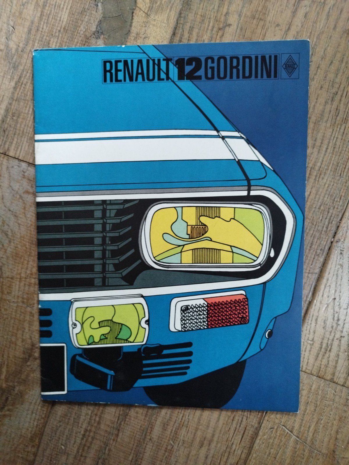Renault 12 Gordini brochure 1969 - Nederlands, Renault, Ophalen of Verzenden, Zo goed als nieuw, Renault