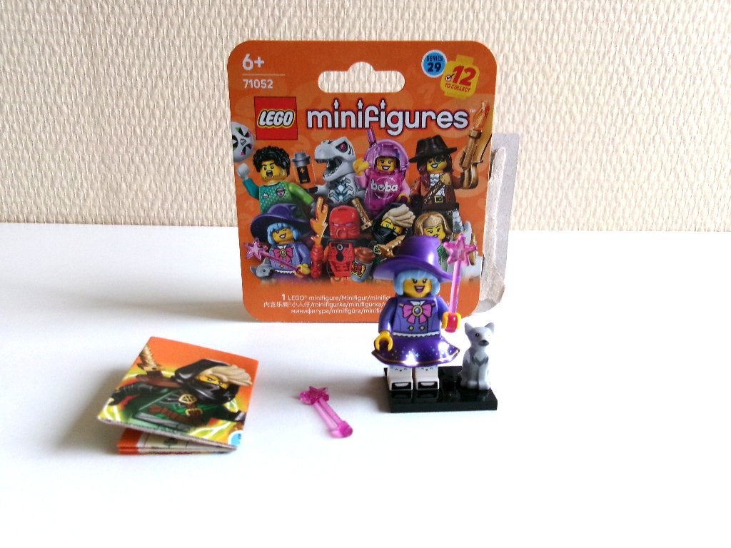 Lego 71052 Minifiguur NR. 10 Cute Witch Serie 29, Lego, Compleet, Ophalen of Verzenden, Zo goed als nieuw