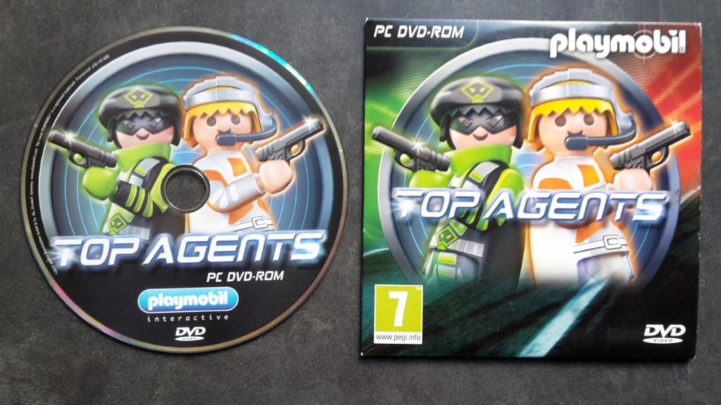 PC Game - Playmobil Top Agents DVD Interactief, Avontuur en Actie, 1 speler, Ophalen of Verzenden, Zo goed als nieuw