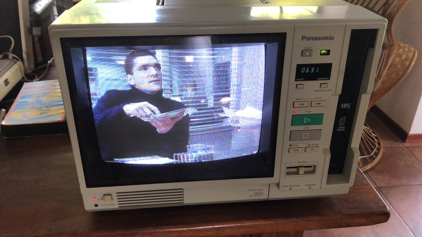 Zeldzame vintage panasonic ag 500-E monitorplayer, Ophalen of Verzenden