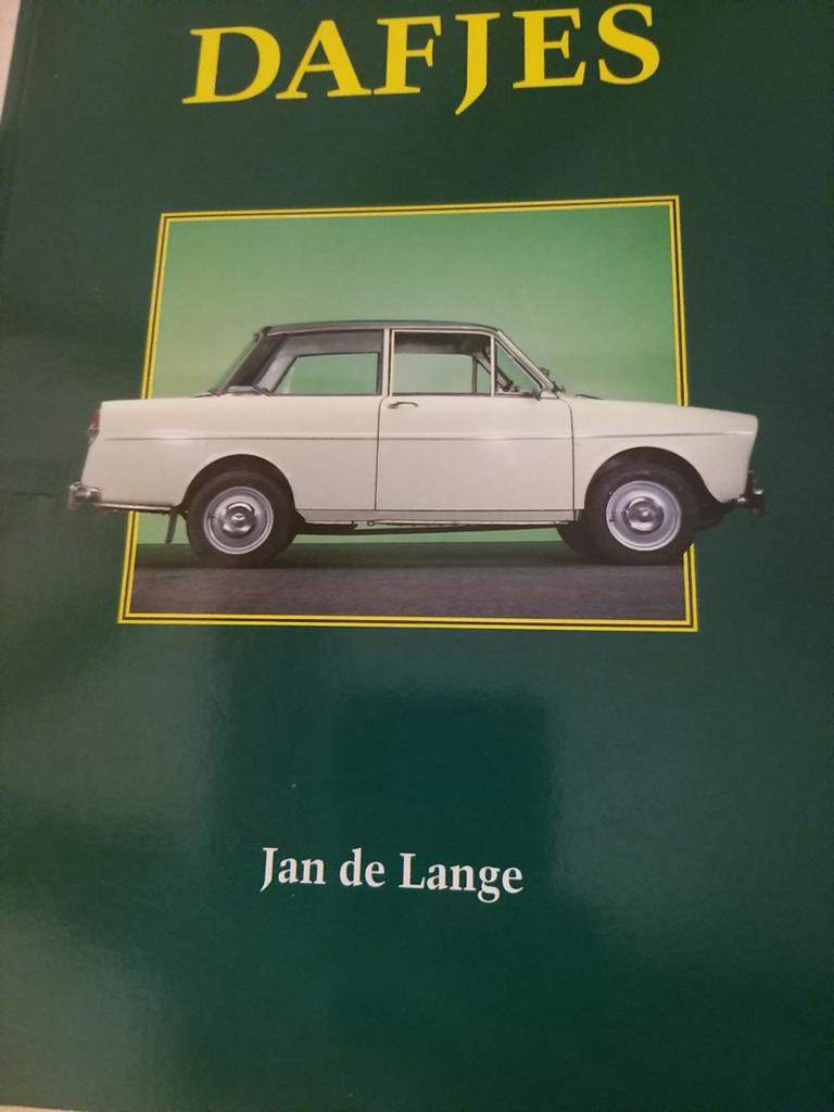 Boek Nederlands Daf personenwagens izgst Jan de Lange DAFJES, Ophalen of Verzenden, Zo goed als nieuw, Overige merken