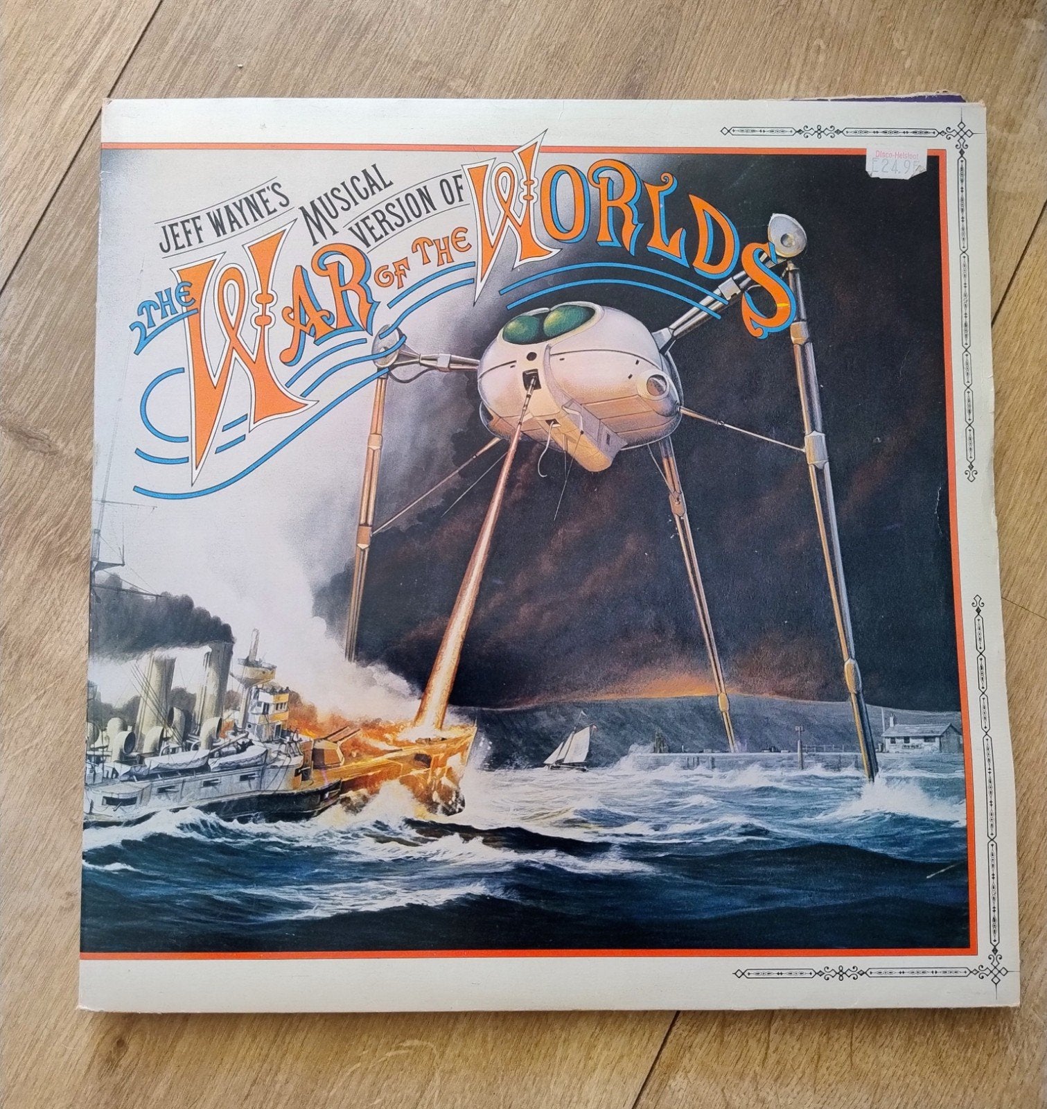Jeff Wayne,s the War of the Worlds, Ophalen, Gebruikt, 12 inch, Dubbel-LP