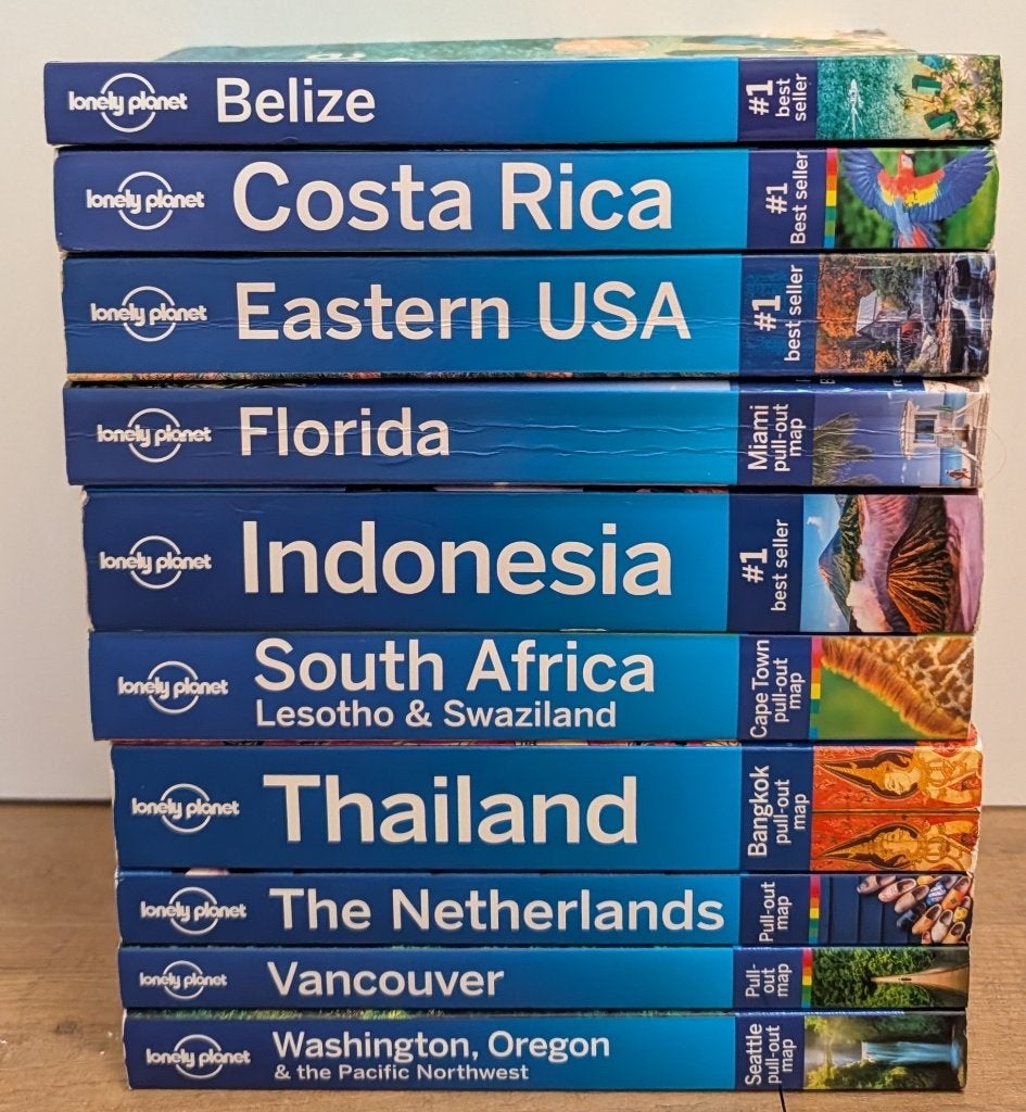 Reisgidsen Lonely Planet - 10 stuks, Boeken, Lonely Planet, Europa, Ophalen of Verzenden, Zo goed als nieuw