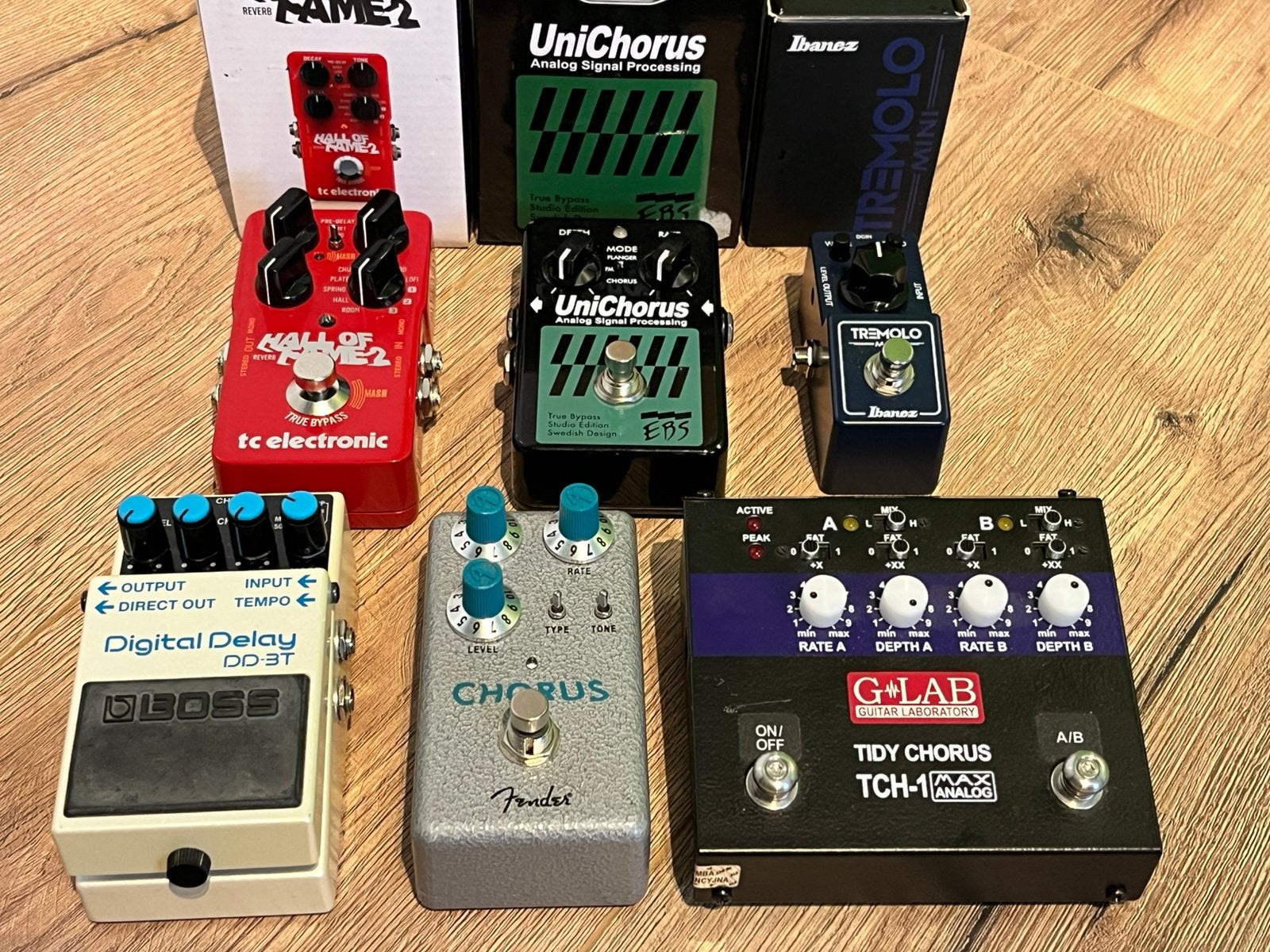 Div. pedaaltjes, Muziek en Instrumenten, Effecten, Chorus, Delay of Echo, Reverb, Overige typen, Ophalen of Verzenden