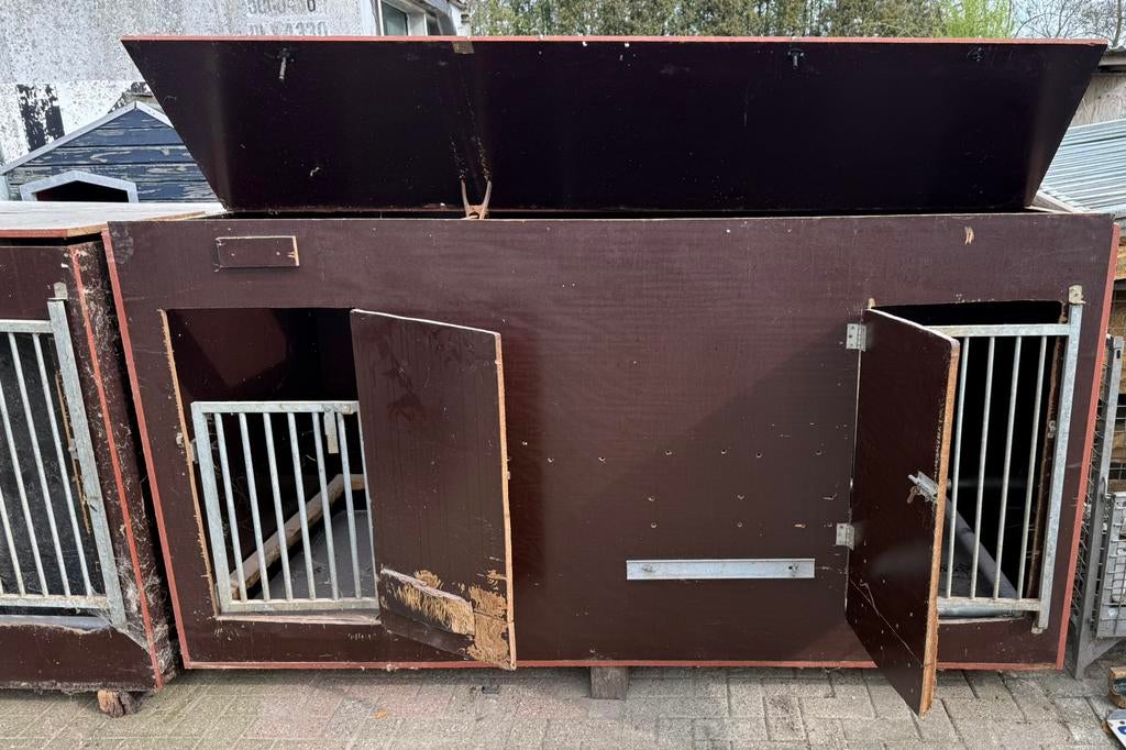 Werpkist grote honden rotweiler  Bordeauxdog bull mastiff, Ophalen, Zo goed als nieuw, 110 cm of meer, Minder dan 65 cm