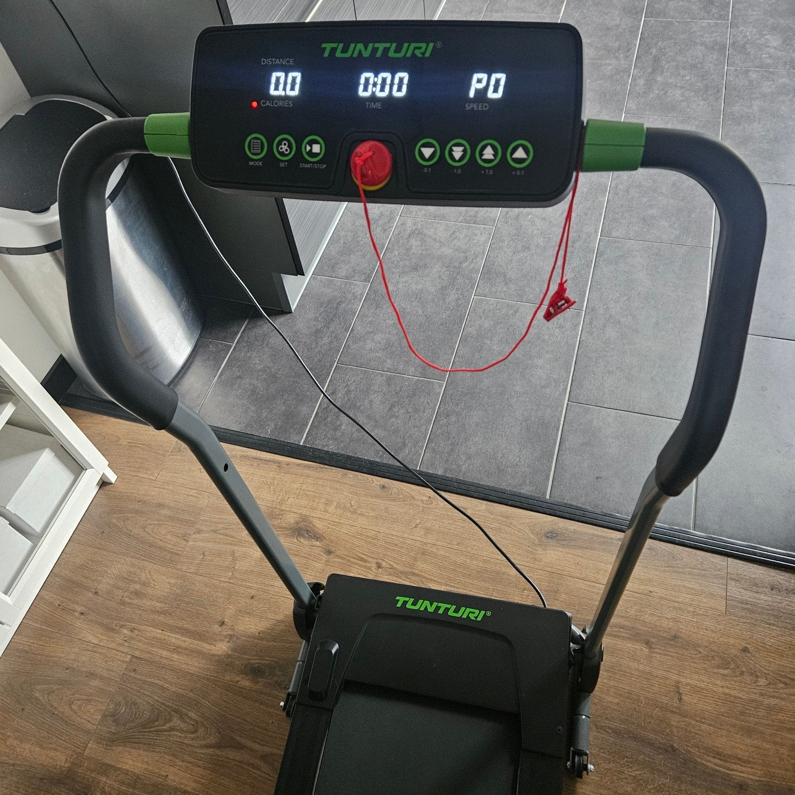 Tunturi Cardio Fit T5 Loopband - Zo goed als nieuw, Sport en Fitness, Ophalen, Zo goed als nieuw, Metaal, Loopband