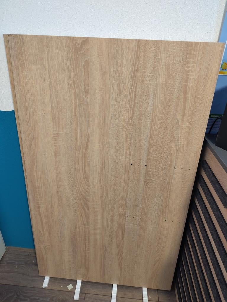 Bureaublad 2x, 79x130x2,5, Ophalen, Nieuw