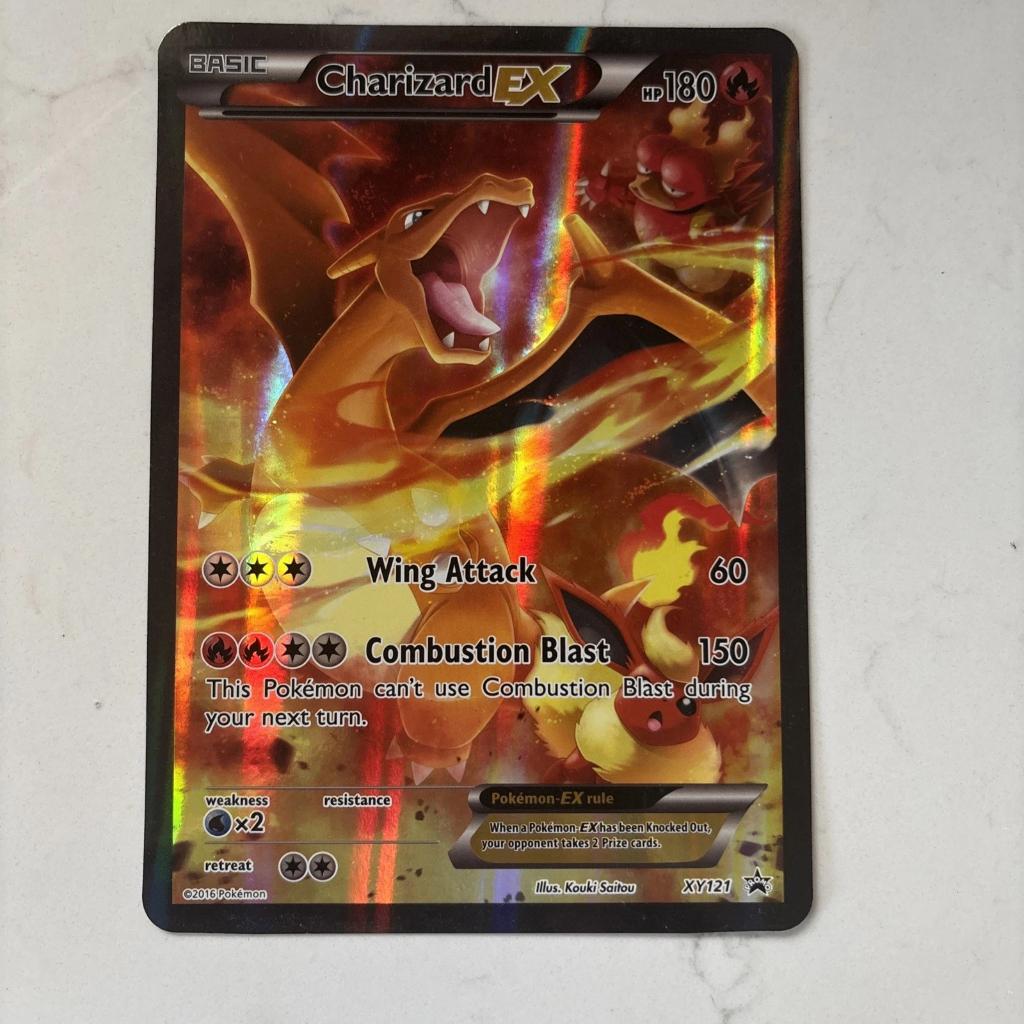 Charizard ex xy121 jumbo pokémon black star promo holo 2016, Hobby en Vrije tijd, Verzamelkaartspellen | Pokémon, Ophalen of Verzenden