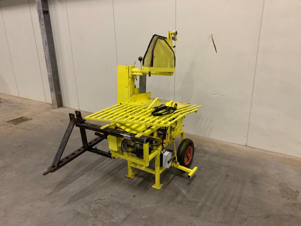 Knupmachine opbosmachine, Ophalen