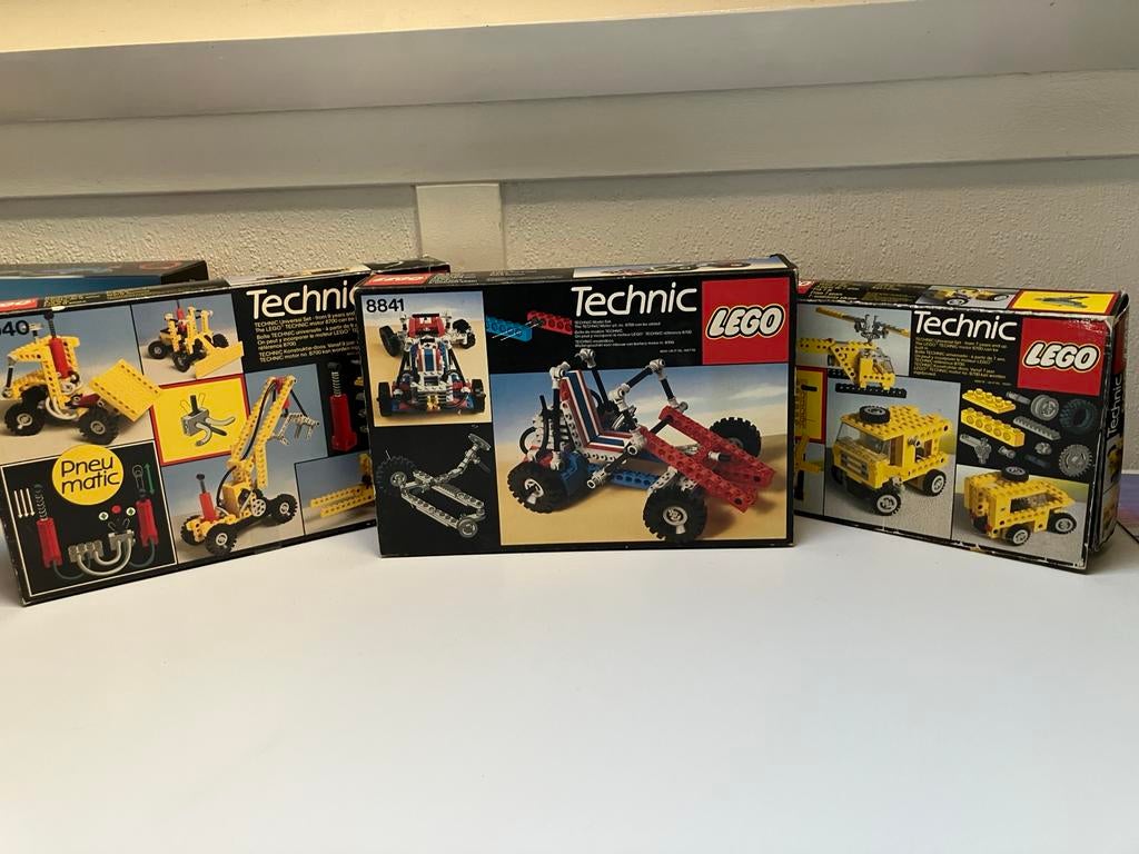 Lego Technic 3 sets - Compleet met Doos, Ophalen of Verzenden, Gebruikt, Complete set, Lego