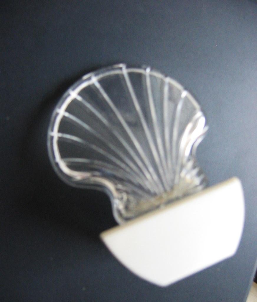 Schelp-lampje wandlamp nachtlampje type Shell-logo, Huis en Inrichting, Lampen | Wandlampen, Ophalen of Verzenden, Zo goed als nieuw