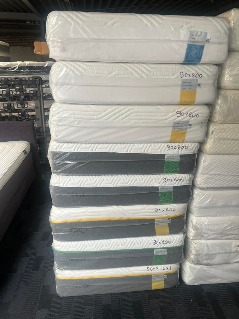 2x nieuwe tempur sendation supreme matrassen event. Matt, Huis en Inrichting, Ophalen, 90 cm, Eenpersoons, Nieuw