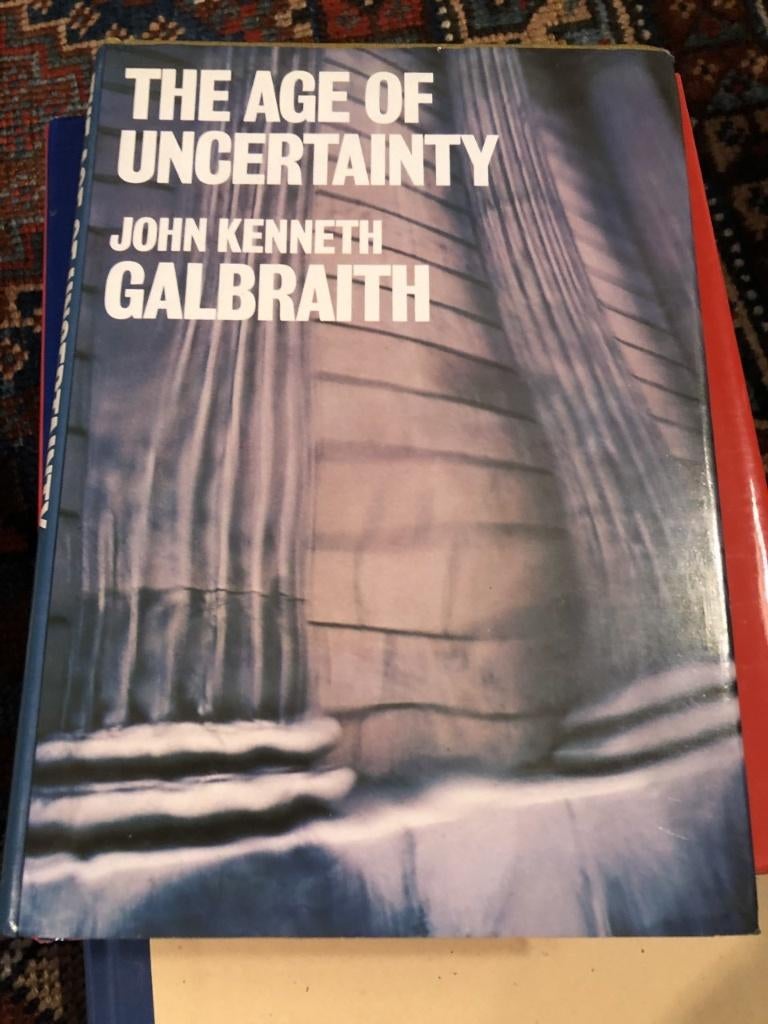 The age of uncertainty/ john kenneth galbraith/dikke hardco, Ophalen of Verzenden, Zo goed als nieuw