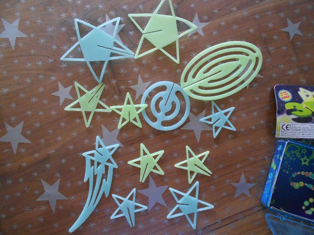 Glow in the dark Sterren, Ophalen, Nieuw, Overige typen