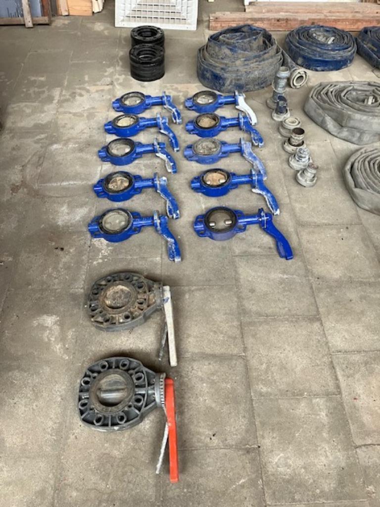 Vlinderklep / vlinderkleppen / dikwandige PVC, Doe-het-zelf en Verbouw, Elektra en Kabels, Ophalen, Gebruikt, Overige typen, Info@vnhnuland.nl