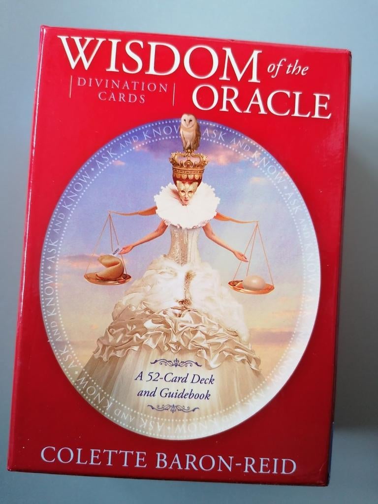 Kaardeck Wisdom of the oracle, Colette Baron-Reid, Boeken, Ophalen of Verzenden, Zo goed als nieuw, Tarot of Kaarten leggen, Overige typen
