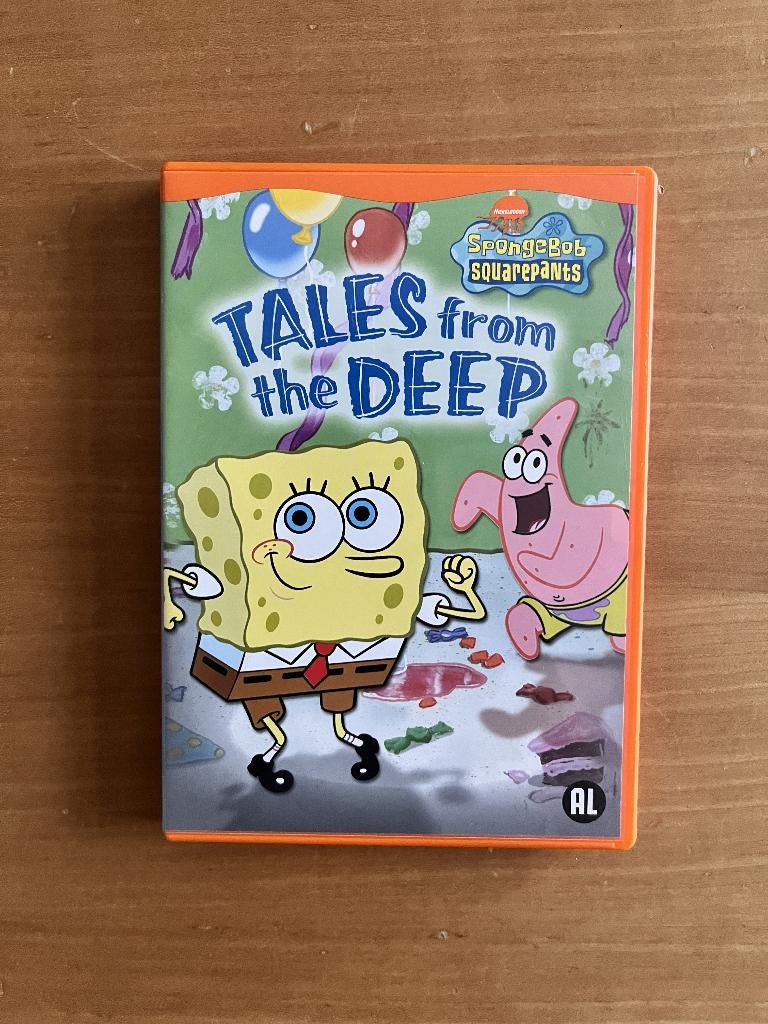 DVD SpongeBob Squarepants Tales from the deep, Tekenfilm, Amerikaans, Ophalen of Verzenden, Zo goed als nieuw