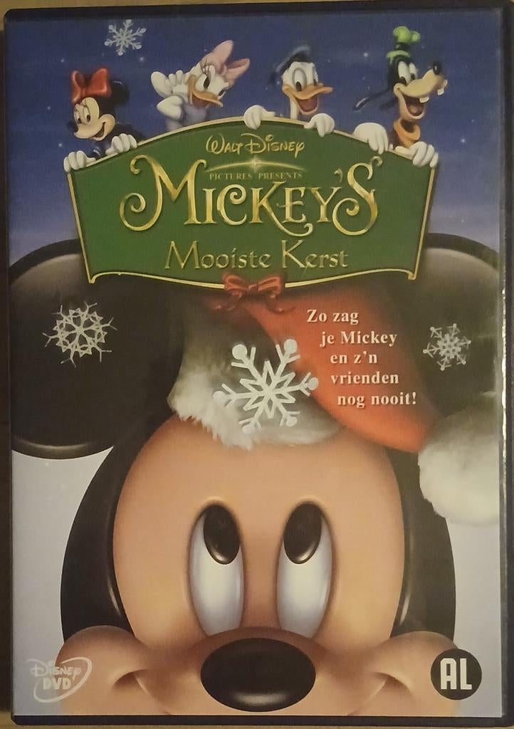 Mickey's Mooiste Kerst DVD - Disney Klassieker!, Alle leeftijden, Ophalen of Verzenden, Zo goed als nieuw, Komedie