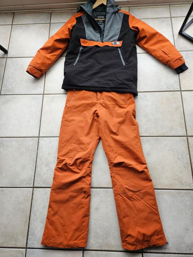 Protest Skijack en broek mt 176, Kinderen en Baby's, Kinderkleding | Maat 176, Ophalen, Gebruikt, Protest, Setje