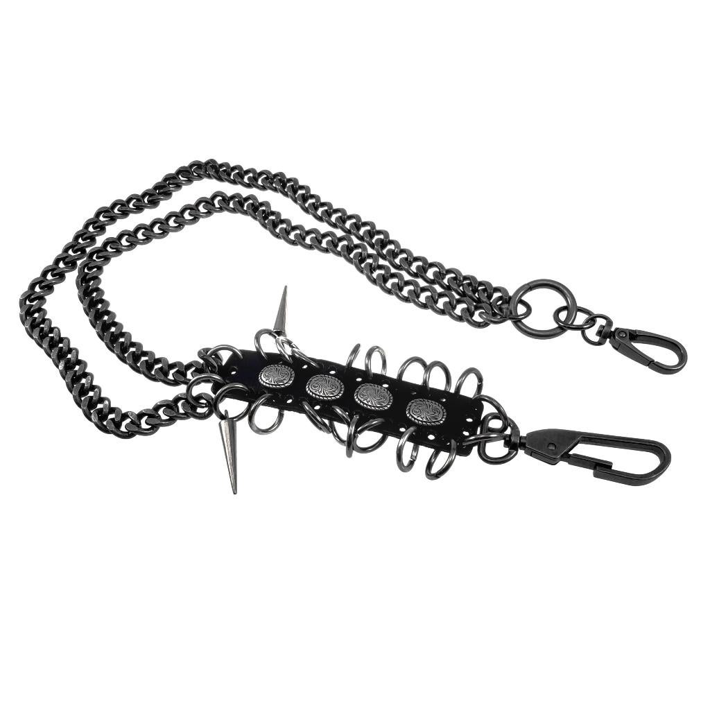 Portemonneeketting Punk Stijl + Studs en Spikes Sleutelhange, Birgitta-Gracht 33, 6465 EL Kerkrade, Nederland, Verzenden, Overige typen