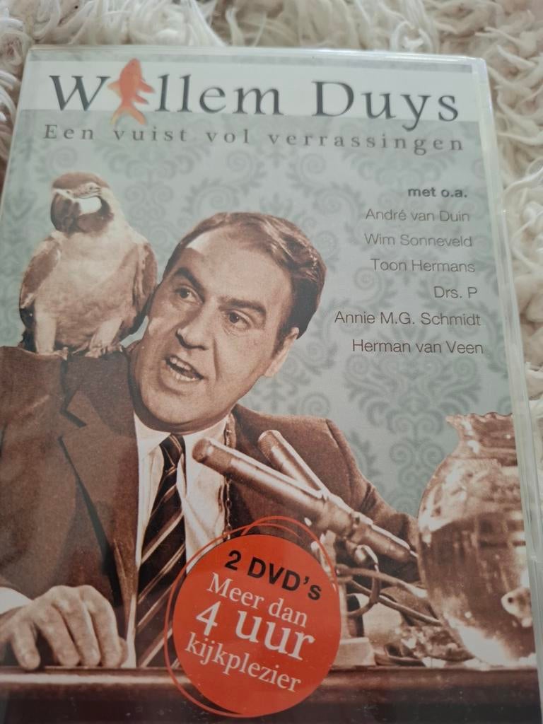 Willem Duys dvd Een vuist vol verrassingen, Alle leeftijden, Ophalen of Verzenden, 1980 tot heden, Zo goed als nieuw