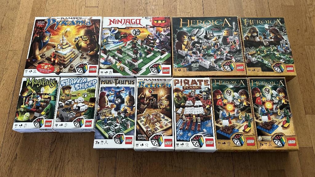 LEGO Bordspellen Bundel, Een of twee spelers, Ophalen of Verzenden, Gebruikt, LEGO