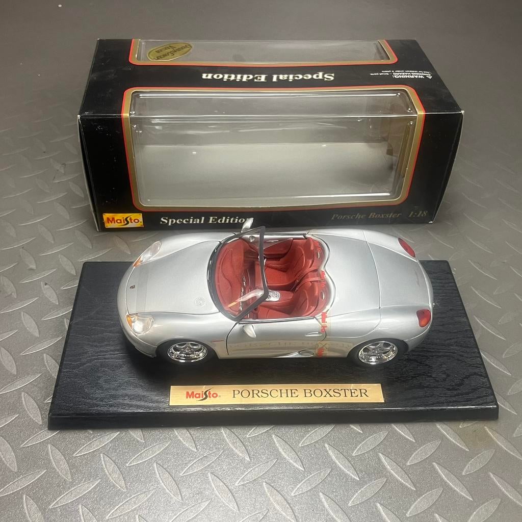 Maisto porche boxter special edition, Ophalen of Verzenden, Nieuw, Motor, Maisto