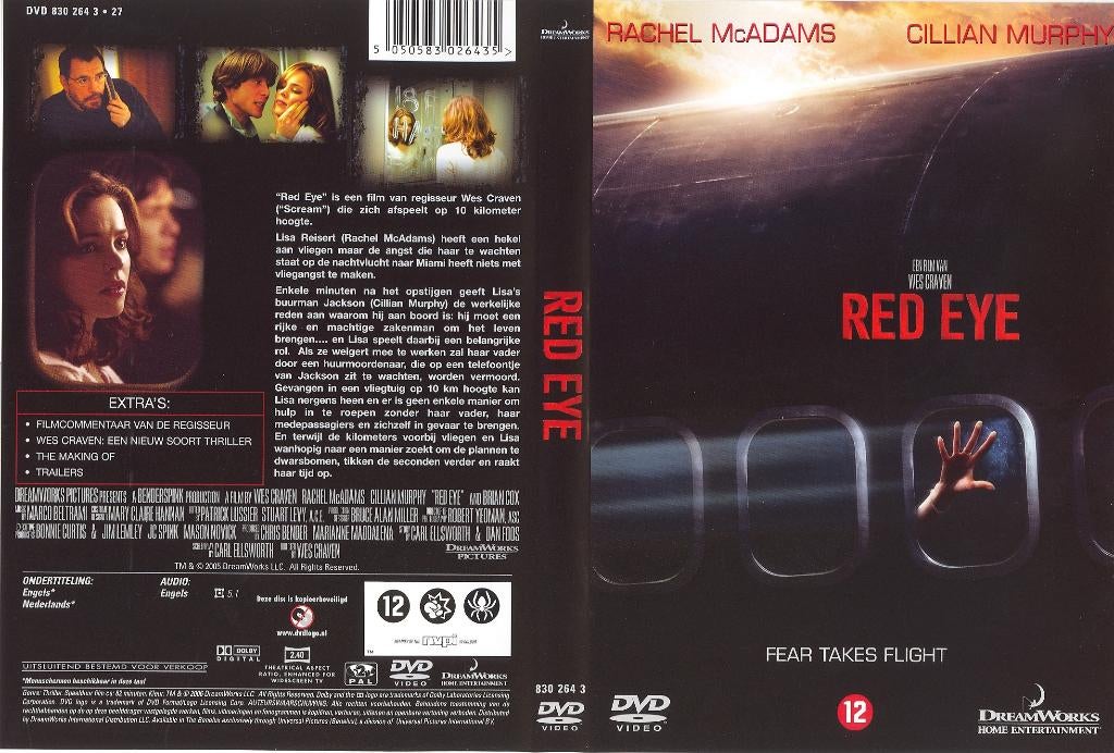 Red Eye, Vanaf 16 jaar, Ophalen of Verzenden, Zo goed als nieuw, Actiethriller