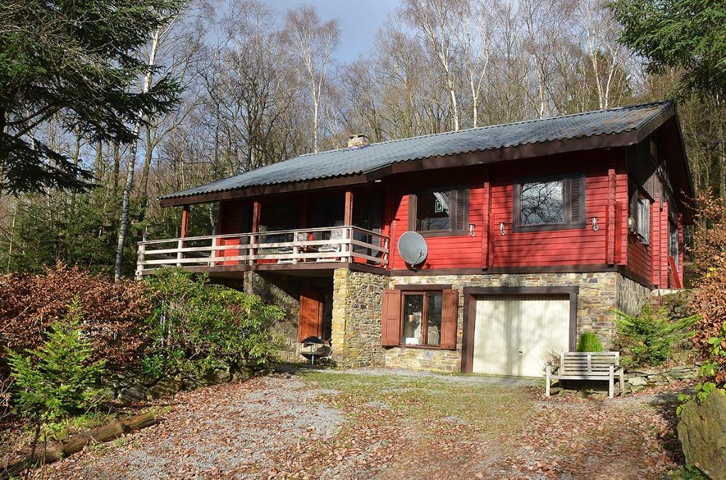 Chalet in de Ardennen, Vakantie, 4 of meer slaapkamers, In bos, Eigenaar, Open haard