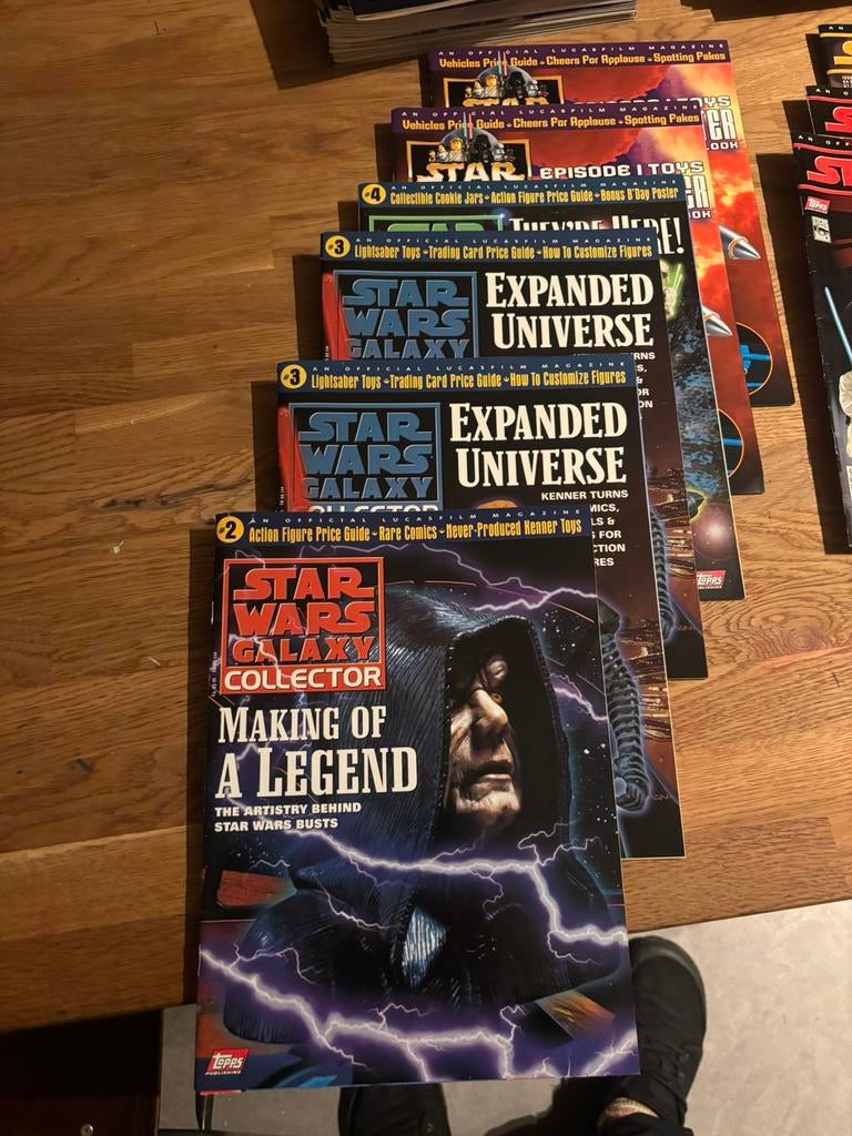 Star Wars Galaxy Collector lot (9 nummers), Ophalen of Verzenden, Zo goed als nieuw, Actiefiguurtje