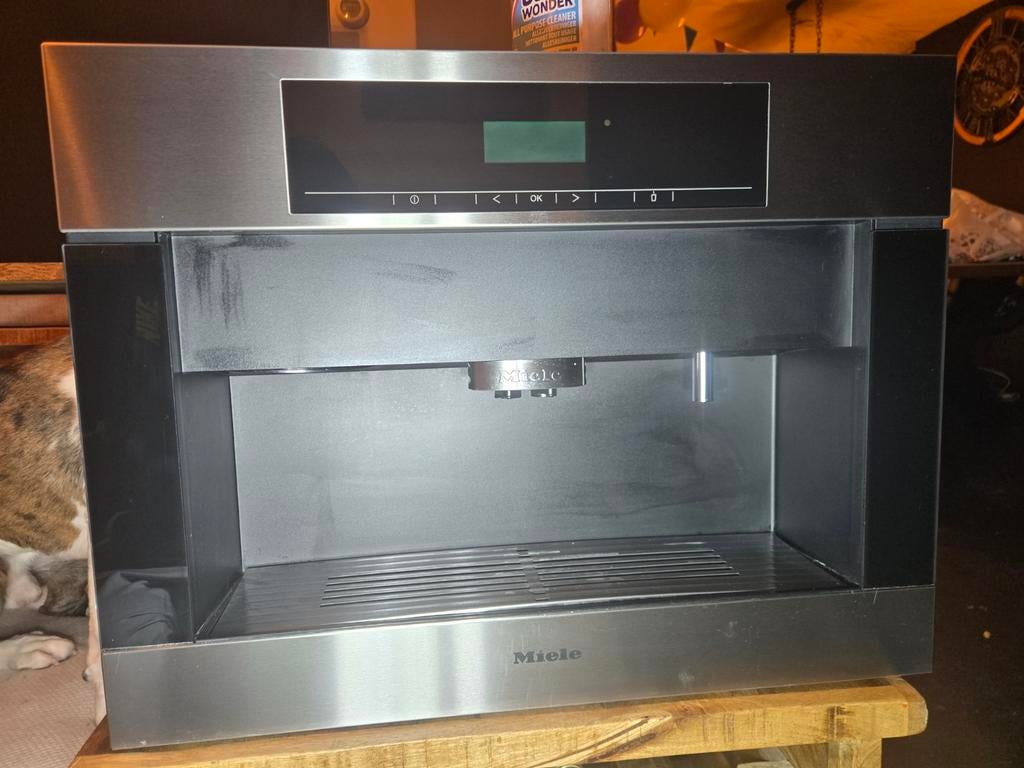 Miele CVA 5060 Inbouw Koffiemachine - Gebruikt, Stoompijpje, Gebruikt, 10 kopjes of meer, Koffiemachine