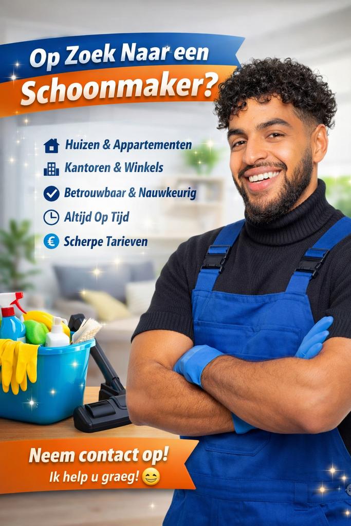 Schoonmaaker, Vacatures, Vacatures | Schoonmaak en Facilitaire diensten