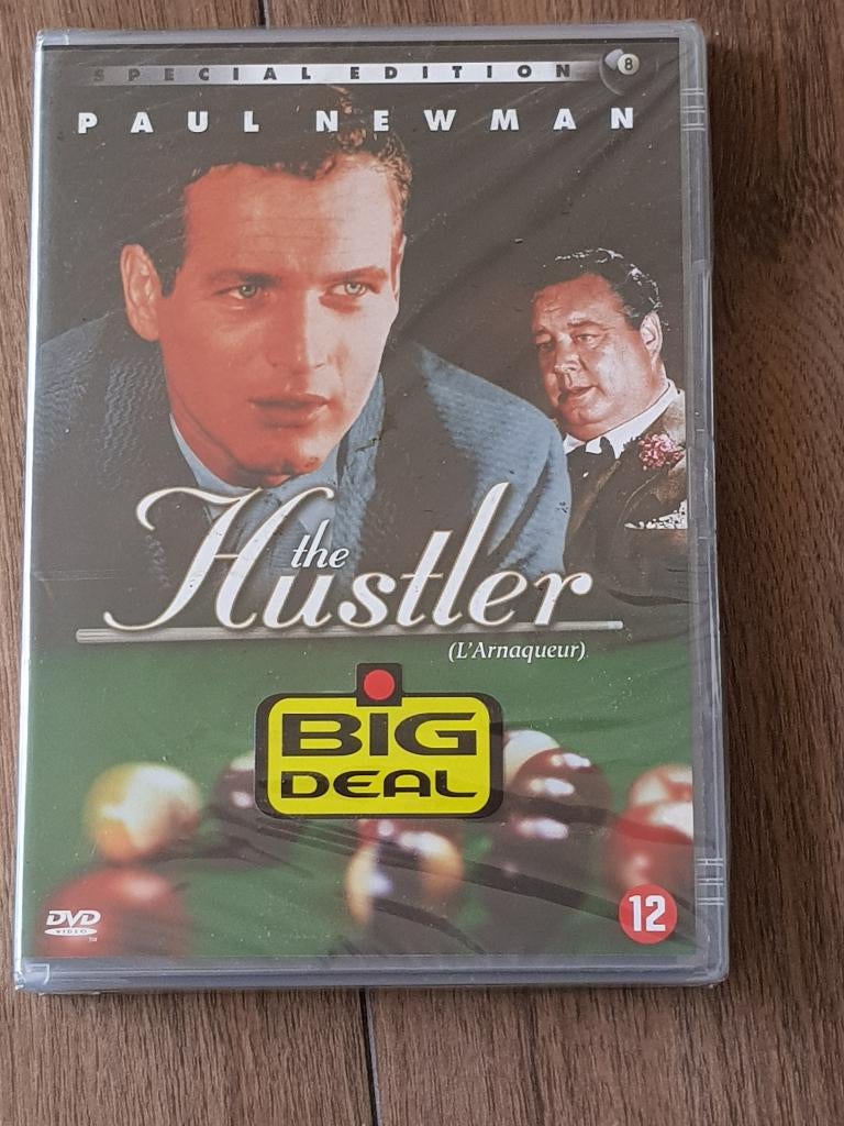 the hustler - paul newman, Ophalen of Verzenden, Actie en Avontuur, Nieuw in verpakking, Alle leeftijden