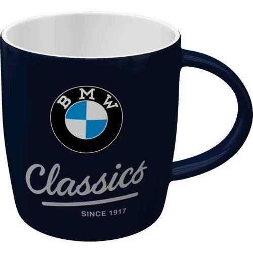 BMW Classics since 1917 reclame mok koffiebeker beker, Verzamelen, Merken en Reclamevoorwerpen, Reclamebord, Info@deconoord.nl